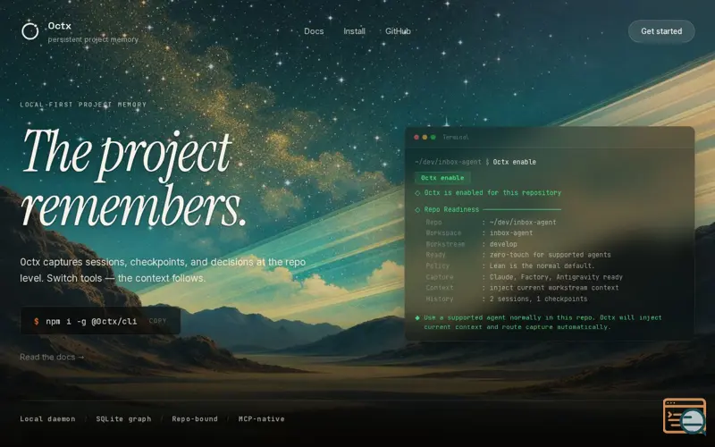 Screenshot of 0ctx