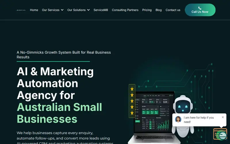 Screenshot of Growth Local