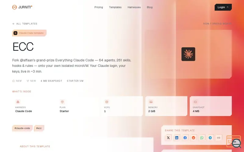 Screenshot of Jurniti