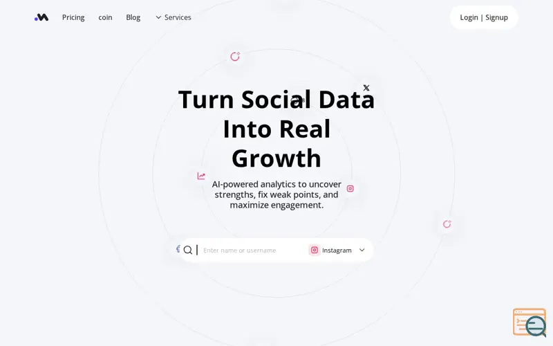 Screenshot of Metriwo