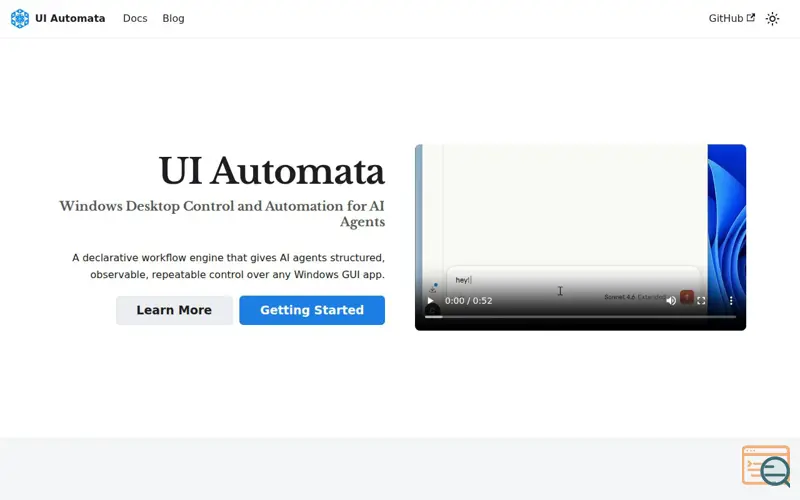 Screenshot of UI Automata