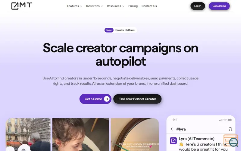 Screenshot of AMT