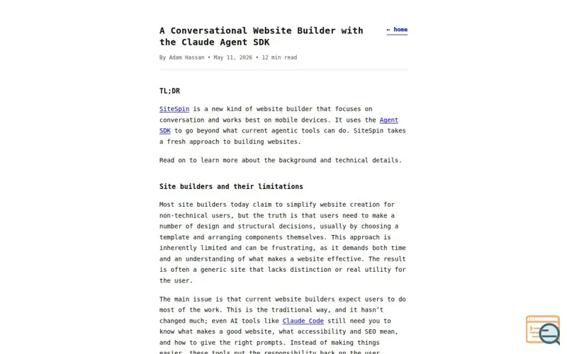 Screenshot of Adamhsn
