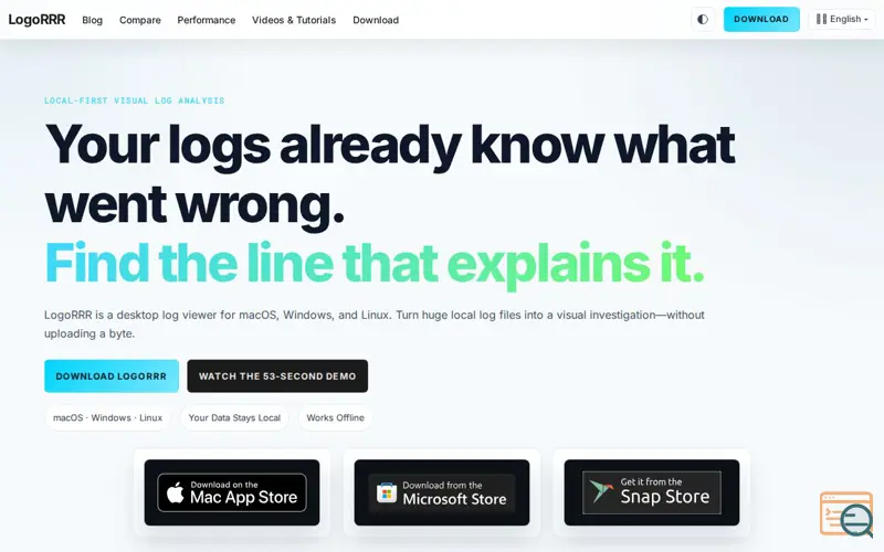 Screenshot of LogoRRR Pro