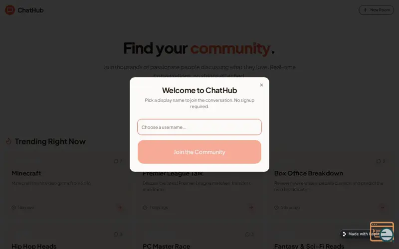 Screenshot of ChatHub