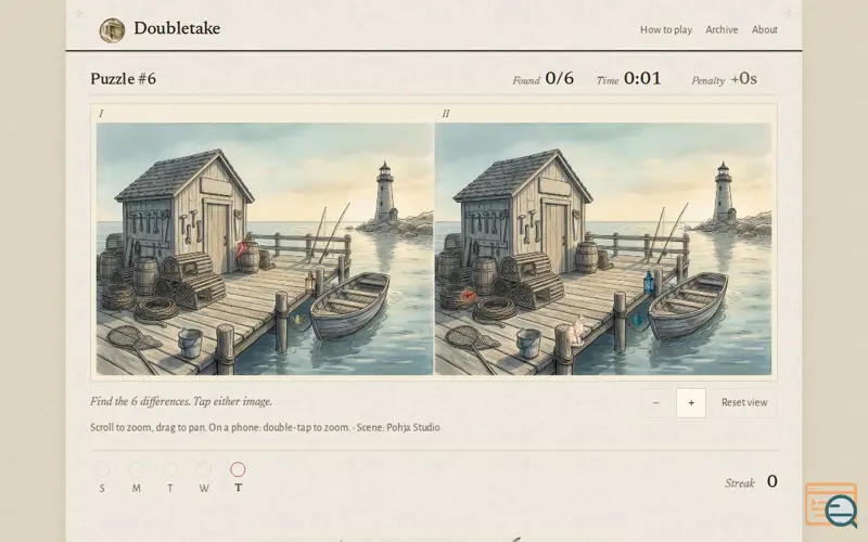 Screenshot of Doubletake