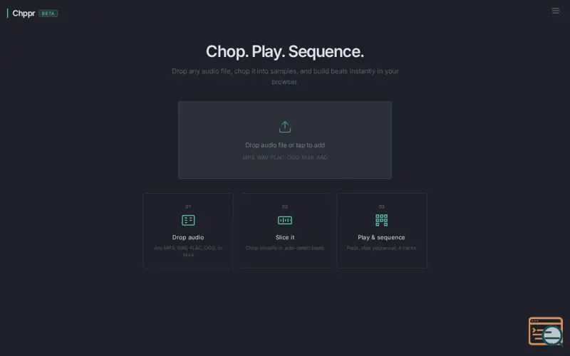 Screenshot of Chppr