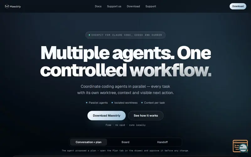 Screenshot of Maestrly