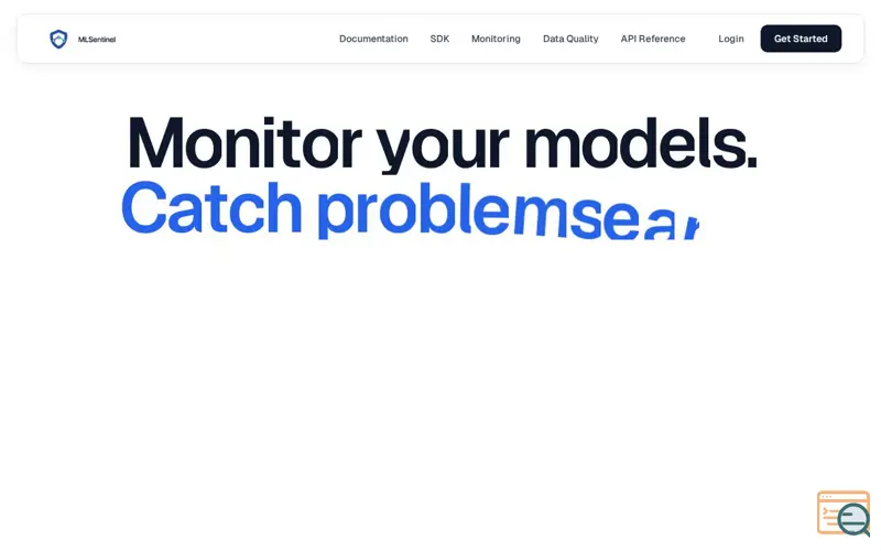 Screenshot of MLSentinel – ML Model Monitoring & Drift Detection