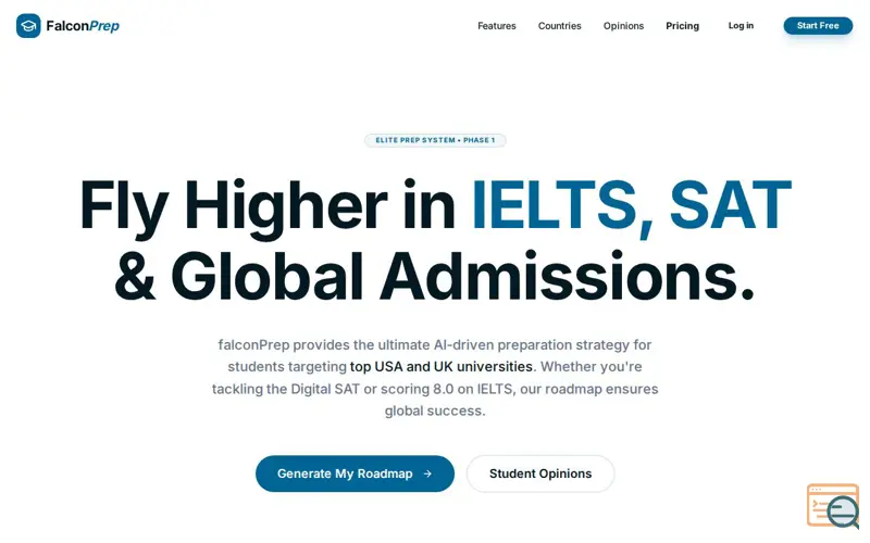 Screenshot of IELTS & SAT Prep Roadmap, a launch using Whop