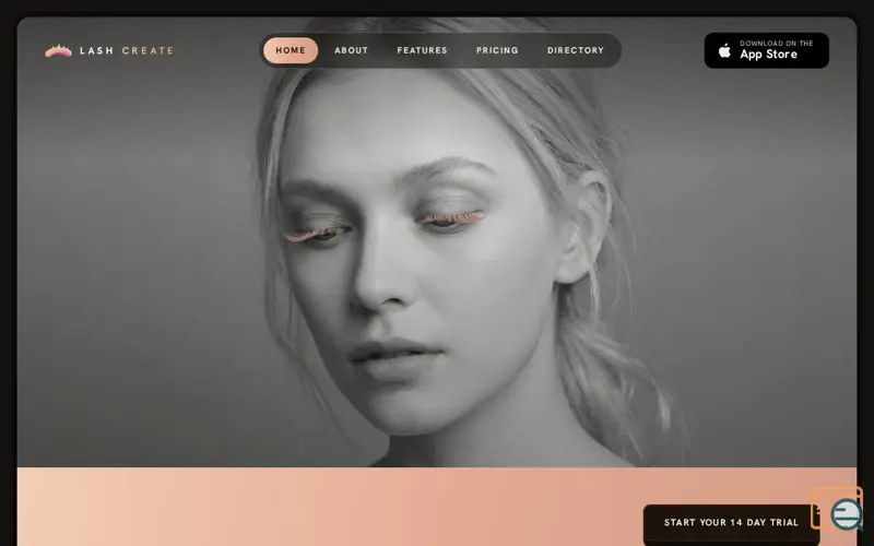 Screenshot of Lash Create
