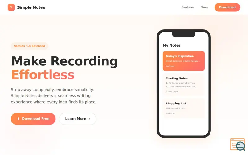 Screenshot of JianYin Note: Free Cloud Sync