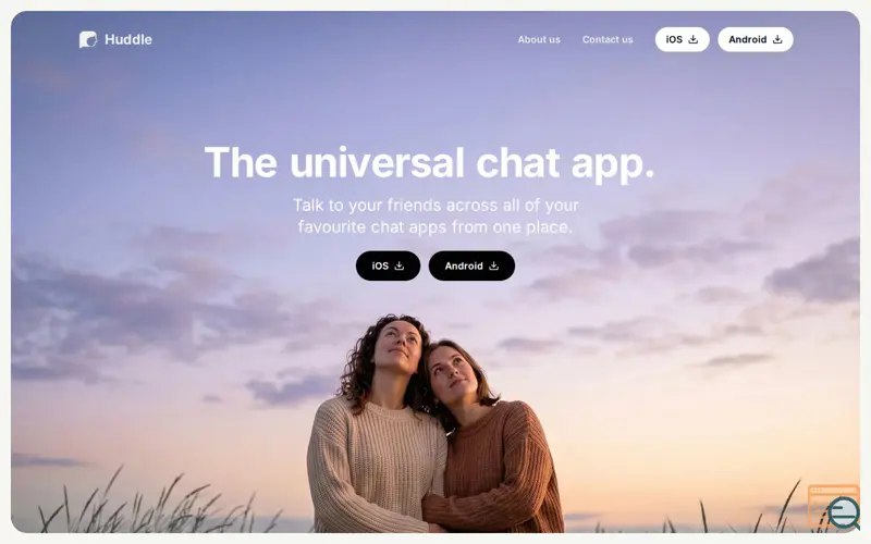 Screenshot of Huddle