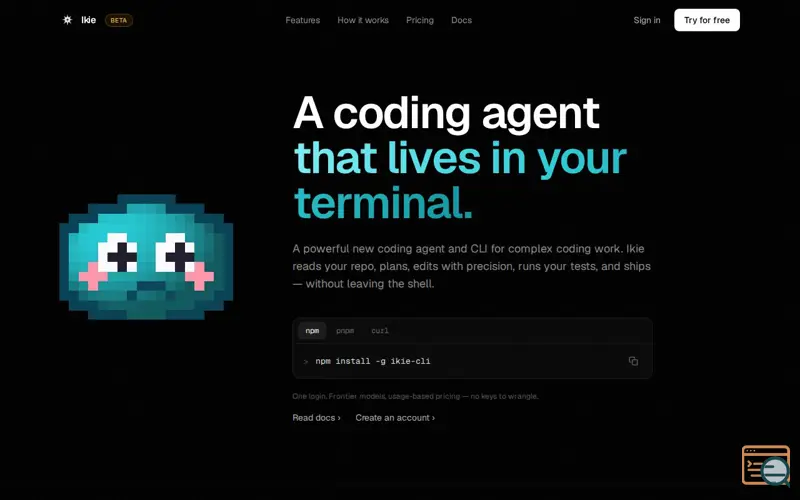 Screenshot of Ikie