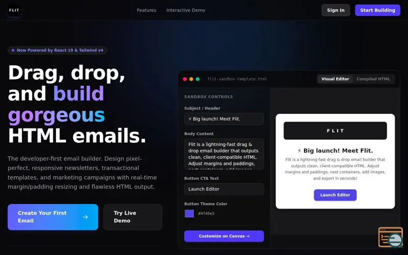 Screenshot of Flit