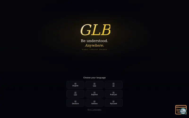 Screenshot of GLB