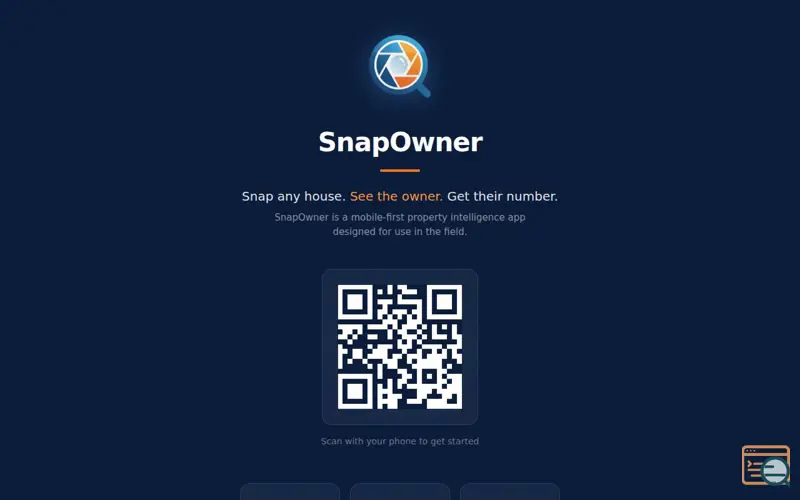Screenshot of SnapOwner