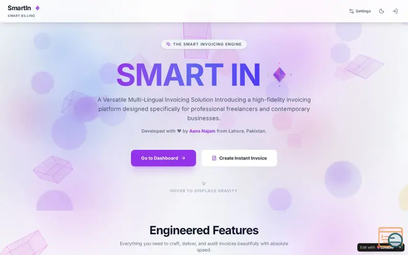 Screenshot of Smart In