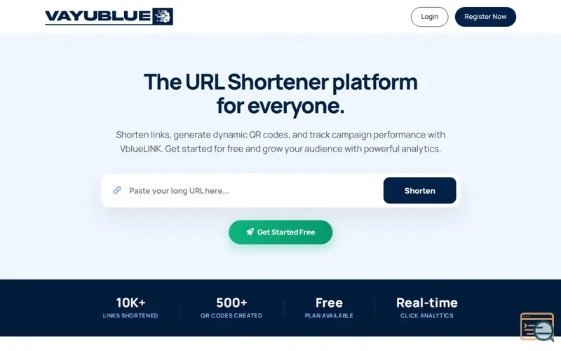 Screenshot of Smart URL Shortener & QR Analytics