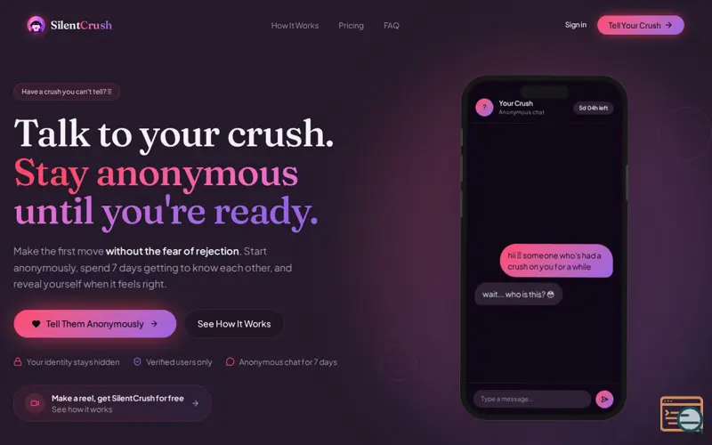Screenshot of SilentCrush