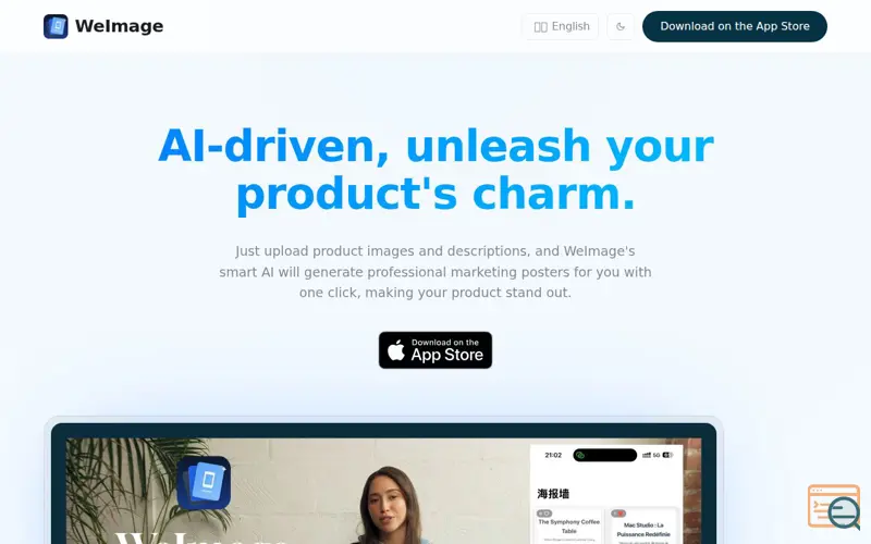 Screenshot of WeImage