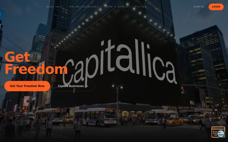 Screenshot of Capitallica