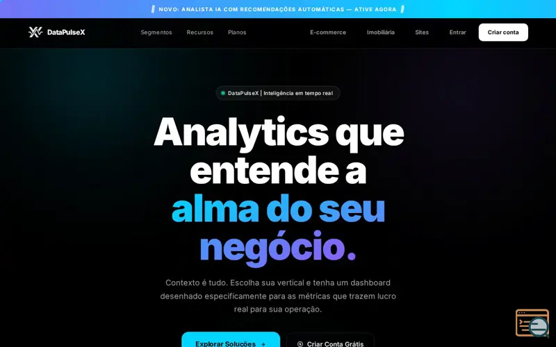 Screenshot of DataPulseX