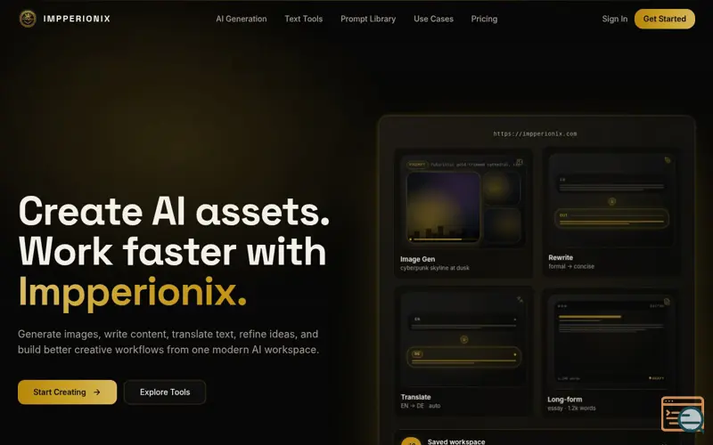 Screenshot of Impperionix