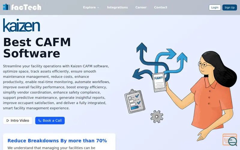 Screenshot of 1 CAFM Software