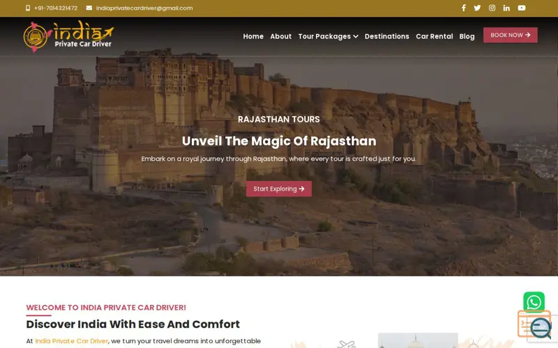 Screenshot of India Private Car Driver