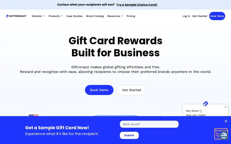 Screenshot of Giftronaut