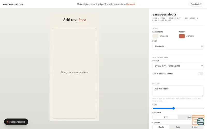 Screenshot of ez screenshots