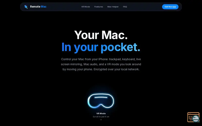 Screenshot of Remote Mac: Control Your Mac from Your iPhone