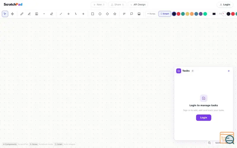 Screenshot of ScratchPad