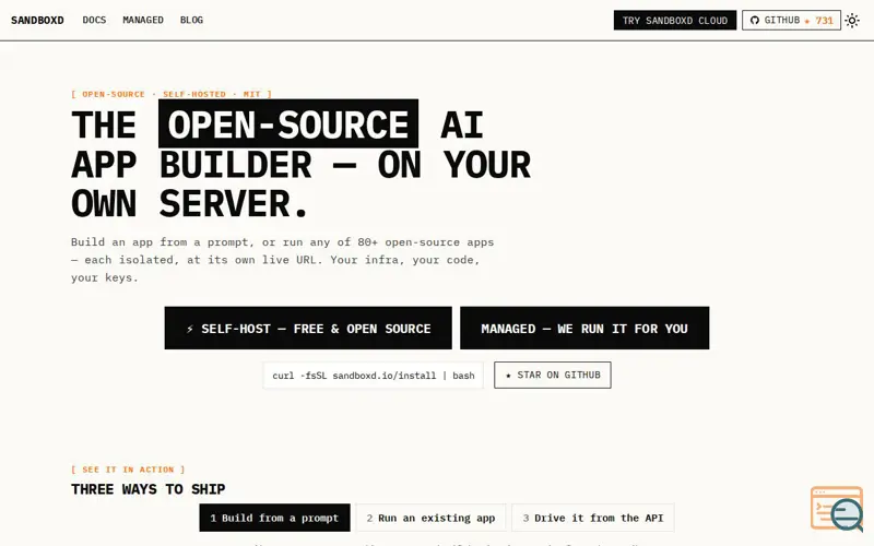 Screenshot of What is sandboxd? | sandboxd