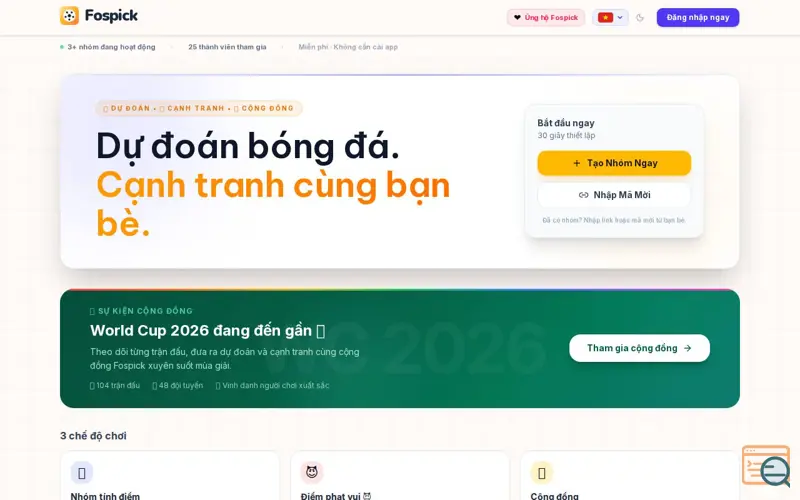 Screenshot of Fospick