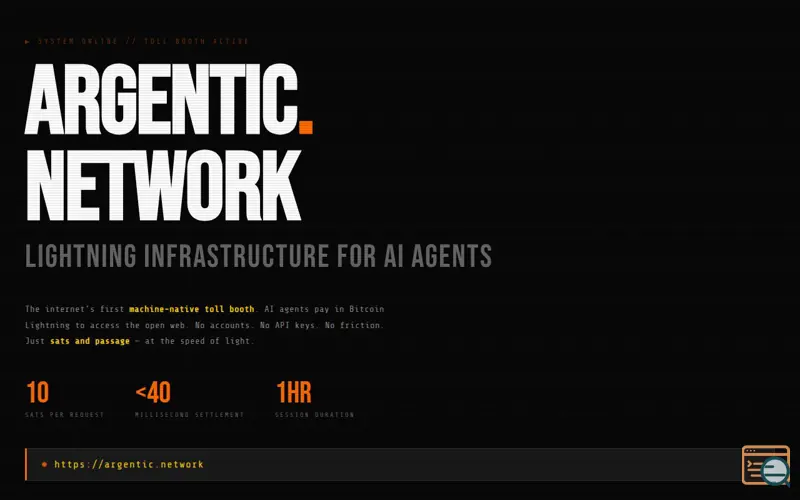 Screenshot of Argentic