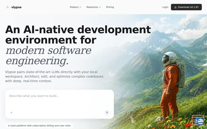 Screenshot of Vlypse