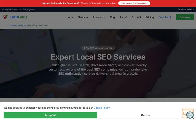 Screenshot of Grow Local Visibility