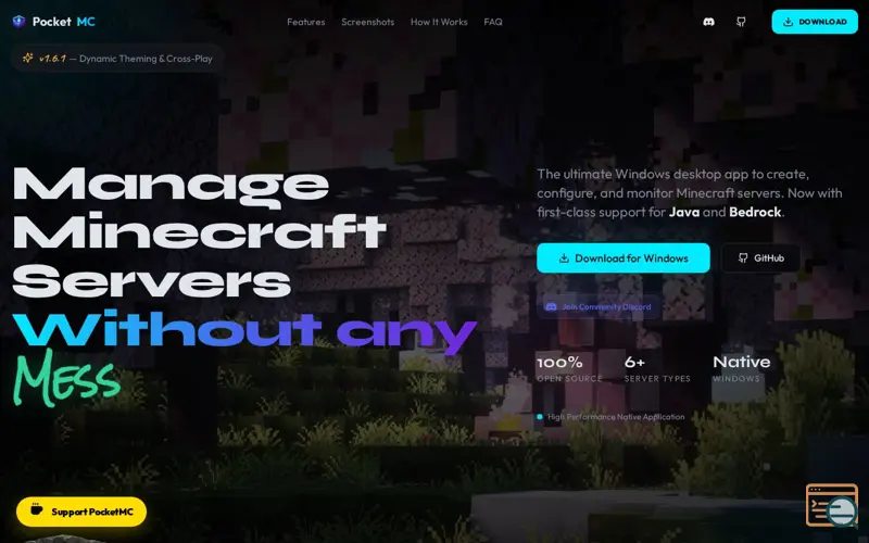 Screenshot of Pocket MC