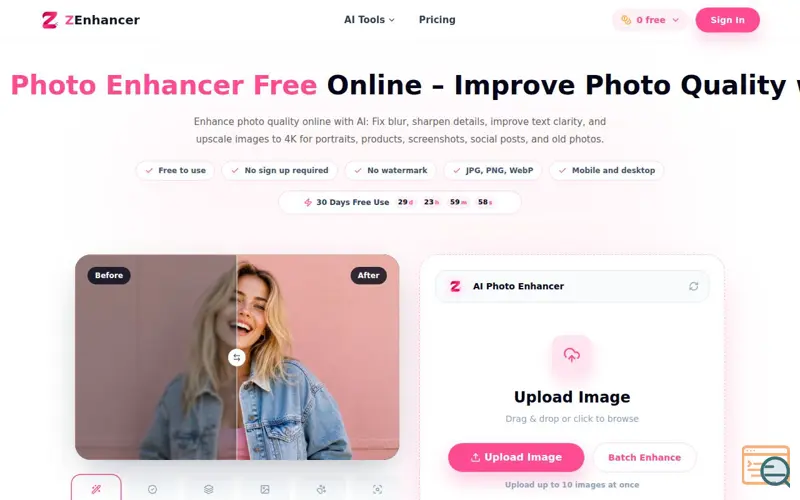 Screenshot of ZEnhancer