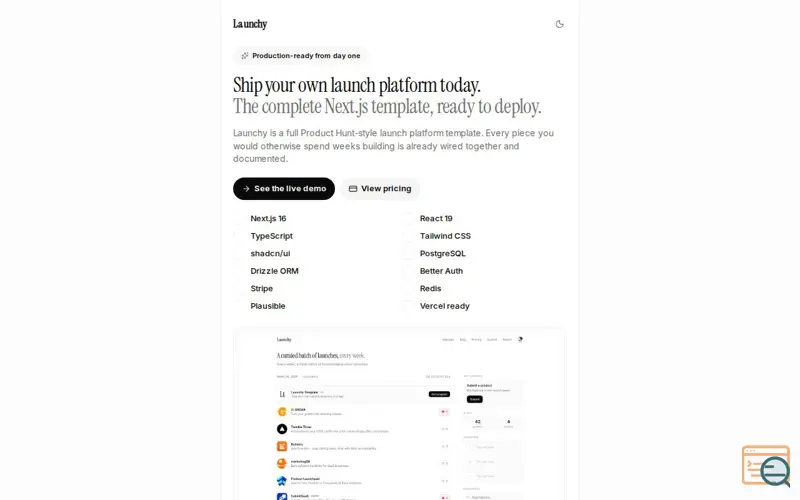 Screenshot of Launchy