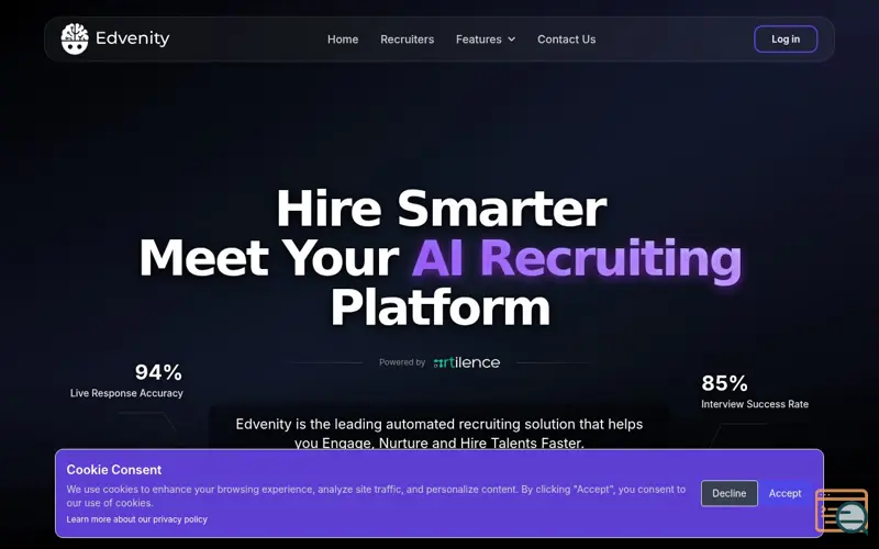 Screenshot of Edvenity