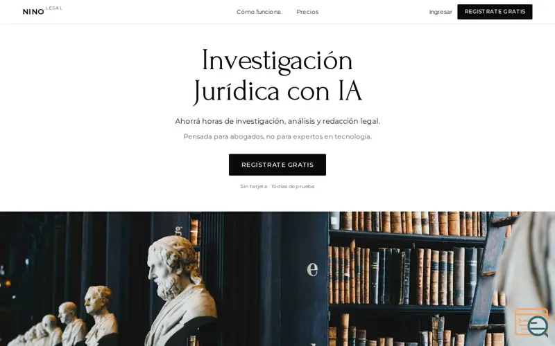 Screenshot of Nino Legal