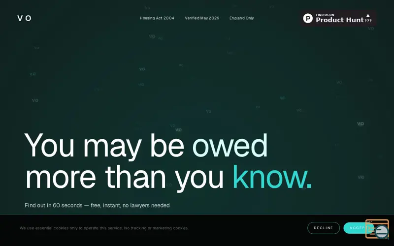 Screenshot of VO Gateway