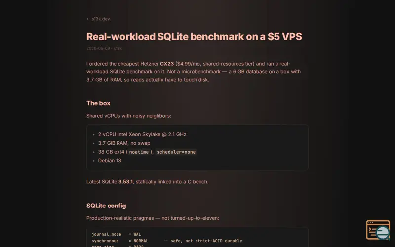 Screenshot of S13k
