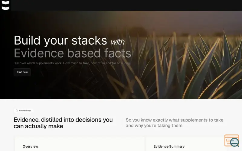 Screenshot of Suppstack
