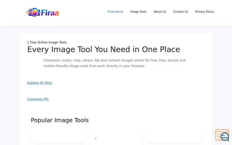 Screenshot of Firaa