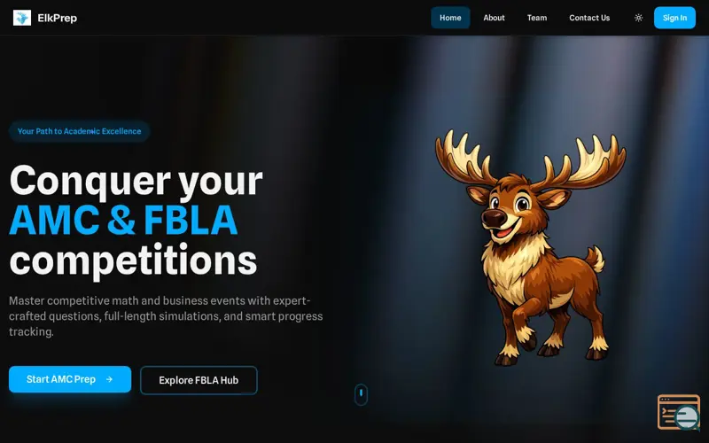 Screenshot of ElkPrep