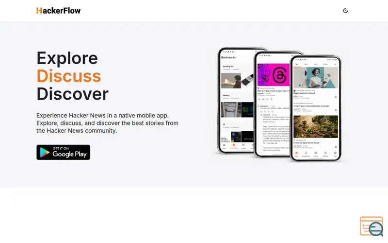 Screenshot of HackerFlow